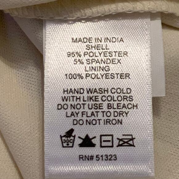 CeCe Womens Dress Medium NWT Bow Shoulder Long Sleeve Sequin Champagne Cocktail - Picture 7 of 13